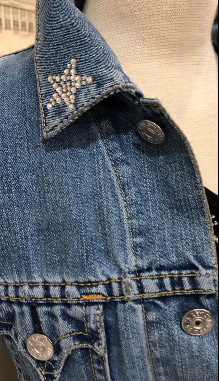 "Texas" Rhinestone Fringe Jacket